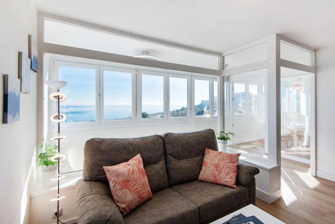 Appartement Magic Of The Ocean, Front Line Beach In Playamar-Parking, Sea Views, Pool, Tenis, Paddle, Wifi And Aircon Torremolinos